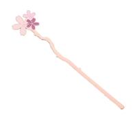 SUPVOX Cherry Blossom Floral Metal Bookmark, Long Strip Three Flowers Design, Pink Vintage Style Page Marker for Book Lovers, Teachers, and Reading Accessories