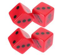 SUPVOX Chess Game Dice with Dots Lightweight Board Game Dice for Tabletop Play Fun Practical Accessories for Home Pub Beach