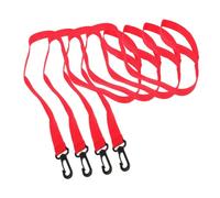 SUPVOX Child Leashes for Toddlers Detachable Safety Walking Rope with Hooks Red 4pcs Pack Toddler Walking Leash for Outdoor Preschool and Kindergarten Use