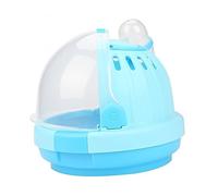 SUPVOX Chinchilla Cage Hamster Cage Small Animal Carrier Bag Cat Carrier Rabbit Outdoor Runs Plastic Hamster Outdoor Case Handle for Short Journeys Cover Locking System Random Color
