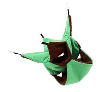 SUPVOX Chinchilla Hammock Guinea Pig Boredom Breaker Multi-layer Pet Bed Breathable Fleece Nest