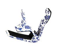 SUPVOX Chinese Style Metal Guitar Capo Lightweight Quick-release Clamp for Acoustic Electric Guitars Ukulele and Mandolin Even Pressure Tuning Accessory for Folk Country Music