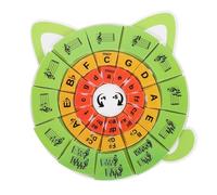 SUPVOX Circle of Fifths Puzzle Music Note Flash Cards with Rhythm Training Cards for Beginners Piano Learning Tool Educational Music Teaching Resources for Classroom Use