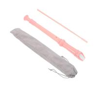SUPVOX Clarinet Recorder for Pink Soprano Beginner Musical Instrument Educational Smooth Safe Abs Material for Boys and Learning