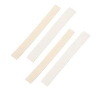SUPVOX Clarinet Reduces Friction and Noise 4pcs White Felt Practice Felt Strips with Self-adhesive Backing for Musical Instruments Protection and Noise Reduction for Instrument Keys