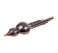 SUPVOX Classical Chinese Traditional Cucurbit Flute for Beginners Synthetic Material Gourd Instrument with Smooth Polished Surface Comfortable Play for Music Lovers and Daily Practice