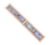 SUPVOX Classical Guitar Bridge Inlay Premium Wood Applique with Shell and Bone Embellishments Enhances Sound Quality Aesthetics Fits Classical Guitars for Musicians Seeking Performance