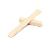 SUPVOX Classical Guitar Yellow Saddle and Nut Replacement Kit Precision Hole Alignment, Guitar Accessory Suitable for String Bridge Repair and Setup Random Style