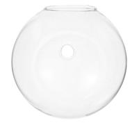 SUPVOX Clear Glass Wall Hanging Planter for Hydroponic Plants Air Plant Holder and Terrarium Globe with Space-saving Design Modern Minimalist Vase for Home Decor and Easy Water Monitoring