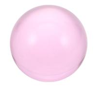 SUPVOX Clear Jugging Ball: Professional Juggle Ball 3.14" Conjuring & Acrobatic Prop For Adults Beginners Performances Circus Stage Show Birthday Parties Pink