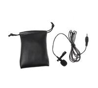 SUPVOX Clip Lavalier Microphone Jack Mini Condenser Mic with Full Copper Capsule Gold Plated Plug for Smartphones Tablets PC Hands Audio Recording and Lecture Speaking