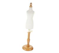 SUPVOX Clothing Cropped Mannequin Dressmaking Dummy with Smooth Surface and Rounded Edges for Doll Dress Display Tailors Dummy Fashion Maker for Sewing and Costume Design Portable Textile