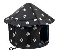 SUPVOX Cold Cat Nest Oxford Detachable and Washable Cozy Cat Sleeping Tent for Outdoor Use for Cold Days Pet Nest