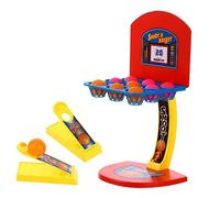 SUPVOX Colorful Desktop Basketball for Hand Eye Coordination Development Compact Plastic Sports Game for Indoor Play Birthday
