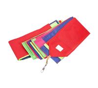 SUPVOX Colorful Kite Tail Ribbon 15m Rainbow Streamer for Outdoor Flying Kite Ornament Diy Accessory for Boys and Girls and Adults Outdoor Games