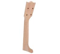 SUPVOX Concert Ukulele Neck Blank Natural Wood DIY Wooden Neck for Soprano Ukulele for Luthiers and Beginners