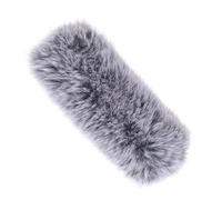 SUPVOX Conference Microphone Windscreen Furry Cover for Outdoor Recording and Interview, Long Rod Mic Windshield Muff Soundproof Shield for Podcasting and Meeting Room Use