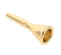 SUPVOX Copper Brass Silver-plated French Horn Mouthpiece Portable Metal Instrument Mouthpiece Replacement for Music Lovers Easy to Install Produces Rich Elegant Sound Suitable for