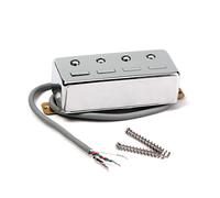SUPVOX Core Wire Cover Bass Pickup Bass String Humbucker Pickup Warm Sound Mounting Screws Included