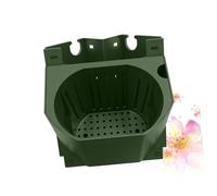 SUPVOX Corner Planter Wall Mounted Outdoor Plant Container PP Right Angle Flowerpot for Vertical Hanging Gardening Easy Install Green Planter for Outdoor Corner Decoration
