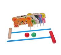 SUPVOX Creative Cartoon Croquet for Outdoor Family Play Educational Croquet Balls for S Athletic Development and Interactive Garden Games