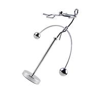 SUPVOX Creative Couple Balance Toy Metal Kinetic Desktop Ornament for Office Dynamic Balance Decor Fun for Lovers Educational Physics Balancing Art