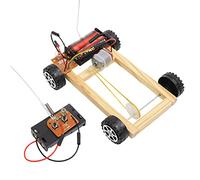 SUPVOX Creative Diy Four-wheel Drive Model Car for Boys and Girls Educational Technology Toy for Boys and Girls Hands Science Project for Elementary Students Without Batteries