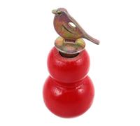 SUPVOX Creative Hand-twisted Wooden Gourd Bird Call Whistle for Outdoor Bird Training and Interactive Whistle Party Noisemaker