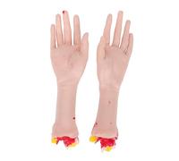 SUPVOX Creepy Fake Hands Prank Props of Severed Hands for Halloween Decorations for Scaring Friends at Parties Masquerades and Carnivals