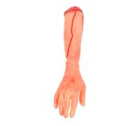 SUPVOX Creepy Halloween Broken Body Prop Realistic Severed Hand Decoration for Haunted House Party and April Fool Day Vinyl Material for Repeated Use Add Haunting Atmosphere