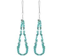 SUPVOX Crystal Phone Lanyard Wrist Straps and Stylish Design 2 Pcs with Secure Fastening for Phone and Camera, for Everyday Accessories and Decorating Keychains