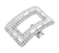 SUPVOX Crystal Shoe Clips for High Heels Detachable Bridal Shoe Buckles Wedding Accessories Sparkling Rhinestone Charms Decoration