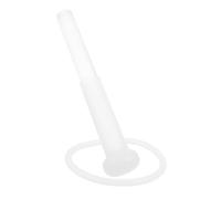 SUPVOX Crystal Singing Bowl Acrylic Rod Mallet Stick with Rubber Coating 2pcs Set, Unique Design and Versatile Use Accessory for Meditation and Yoga for Sound Baths