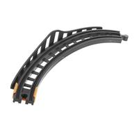 SUPVOX Curved Plastic Train Track Expansion Compatible Railroad Rail for Repairing and Upgrading Train Enhances Railway Model Experience