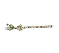 SUPVOX Cute Cat Collar with Bell Cartoon Dog Collar with Bow Tie Adjustable Pet Collar Decor