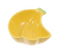 SUPVOX Cute Ceramic Hamster Food Bowl Refillable Feeder for Small Pets Durable Cartoon Design Easy to Clean for Hamsters and Gerbils Premium Pet Supplies