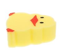 SUPVOX Cute Chicken Bath Sponge for Newborns Soft Gentle Bathing Tool Ergonomic Handle for Comfortable Grip Multifunctional Sponge for Daily Cleaning Fun Bath