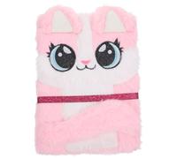 SUPVOX Cute Fox Pattern Cartoon Notebook Plush Diary for University Students Smooth Paper for Journals and Notes