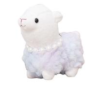 SUPVOX Cute Plush Alpaca Keychain Charm Soft Stuffed Animal Pendant for Backpack Bag Decoration Adorable Rainbow Alpaca Plush Friends Family