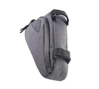 SUPVOX Cycling Triangle Frame Bag Front Beam Pouch with Protective Boards for Phone Keys Tools Storage Reflective Design for Mountain Road Bikes