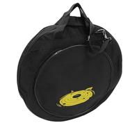 SUPVOX Cymbal Bag Cymbal Storage Case with Reinforced Handle Large Capacity round Waterproof Oxford Cloth Material and Convenient Carrying for Travel