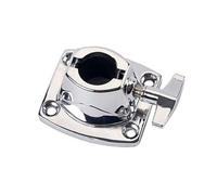 SUPVOX Cymbal Holder Clamp for Drum Kits Lightweight Replacement Accessory for Drummers Secure Tom Stand Support High-grade Percussion Instrument Part Silver