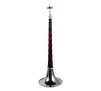 SUPVOX D Key Suona Wind Instrument Traditional Chinese Ebony Style Suona with Silver Bell for Beginners and Folk Music Practice