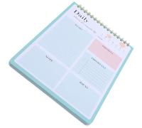 SUPVOX Daily Plan Pad for Management Green Date Notepad with Schedule Calendar and Appointment Notes, Efficient Study Planner and Academic Time Management Notebook