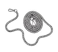 SUPVOX Hardware Chain Strap 9Mm Wide Flat Metal Chain Replacement for Handbag Purse Shoulder Bags 63 Inch Durable Diy Accessory with Metal Buckles