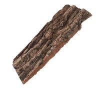 SUPVOX Decorative Bark Background For Reptile Enclosure Natural Cork Tile Wall Decor Terrarium Accessories For Lizard Gecko Spider Turtle 15x20cm