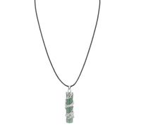 SUPVOX Delicate Dragon Crystal Pendant Necklace with Natural Stone and Skin-friendly Iron Rope, Creative Design for Parties and Dancing, Elegant and Safe to Wear