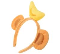 SUPVOX Delicate Monkey Ear Hairband Brown Banana Headband Creative Hair Accessory for Cosplay Party Festival Stage Performance and Makeup Fixing Women