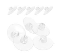 SUPVOX Desk Cable Organizer 24pcs Silicone Suction Cup Cable Holders with Open Clamp for Computer Cords Wire Management in Office and Home