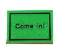 SUPVOX Detachable Triangle Desk Sign Red Green Light Do Not Disturb Office Table Sign Indoor Compact Message Board for Meeting Privacy and Work Focus